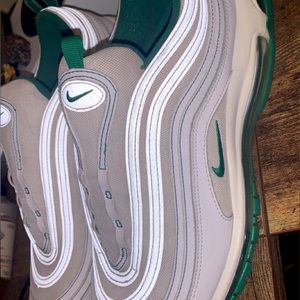 Nike Air Max 97 White Men's Pine Green